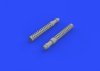 Eduard 648321 Ki-61-Id gun barrels TAMIYA 1/48